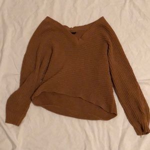 Small chunky knitted American eagle sweater